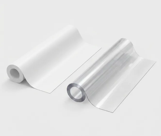 PVC 高透明PVC薄膜卷，印刷基材