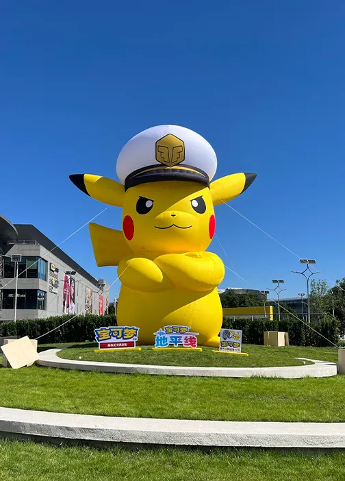 Giant Pikachu Inflatable Character City Event
