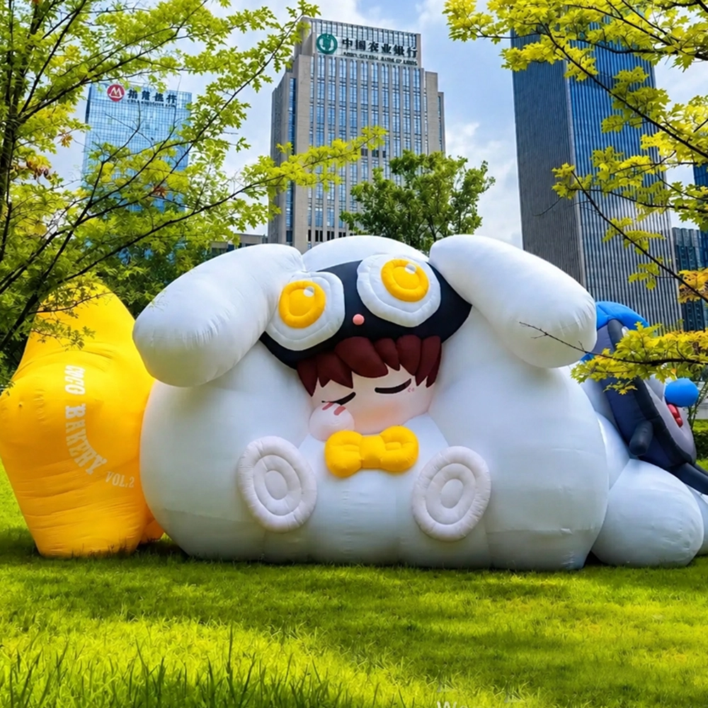 北京朝阳公园周深周可可大型气模定制案例｜温州叁陆零
